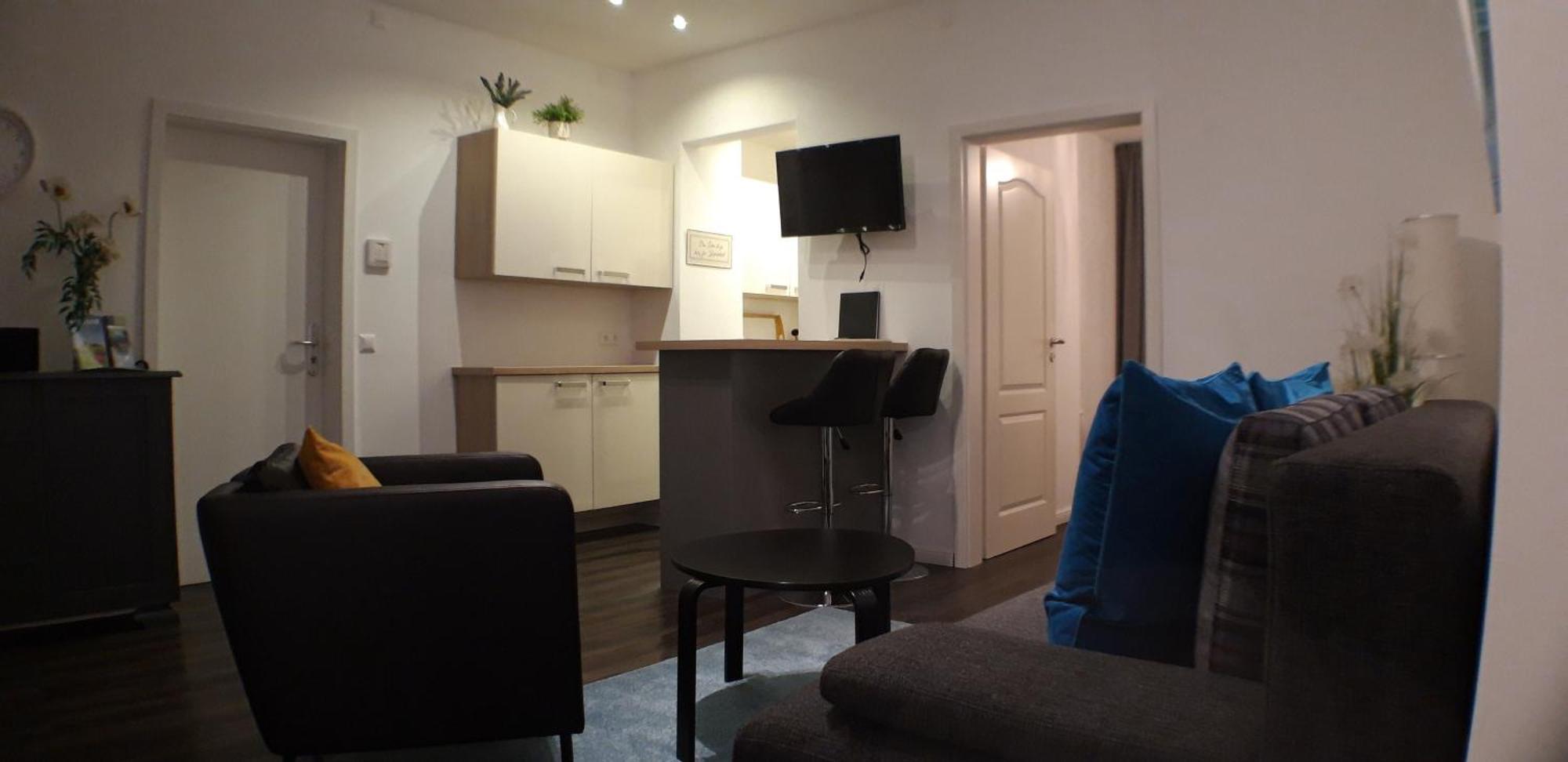Gleis Acht Apartment Bredstedt Bagian luar foto